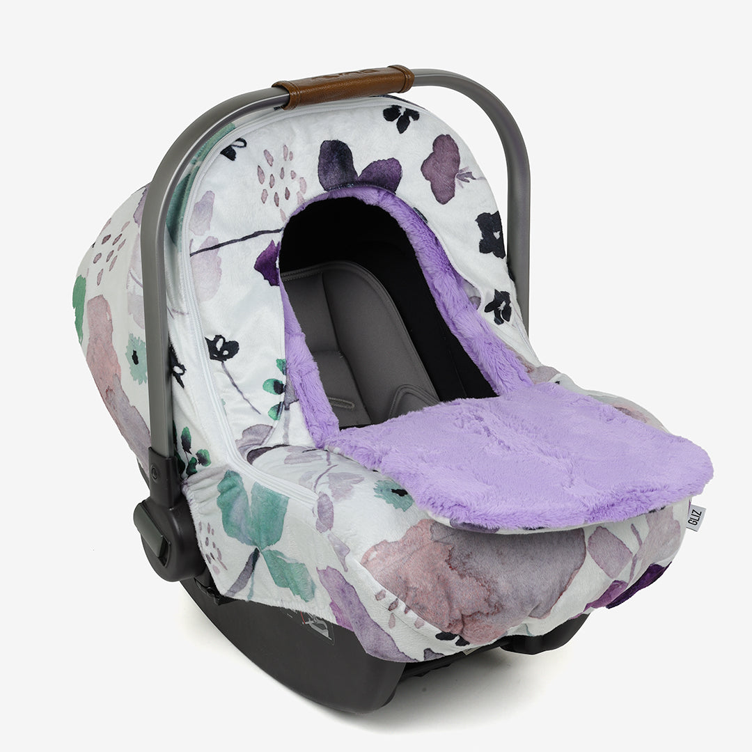 Winter GlizCover™ - Purple Mint Watercolour Floral