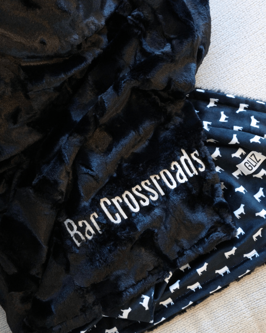 Blankets - Cow Silhouette - Gliz Design