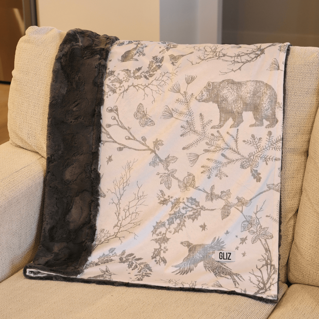 Blankets - Grey Wild - Gliz Design