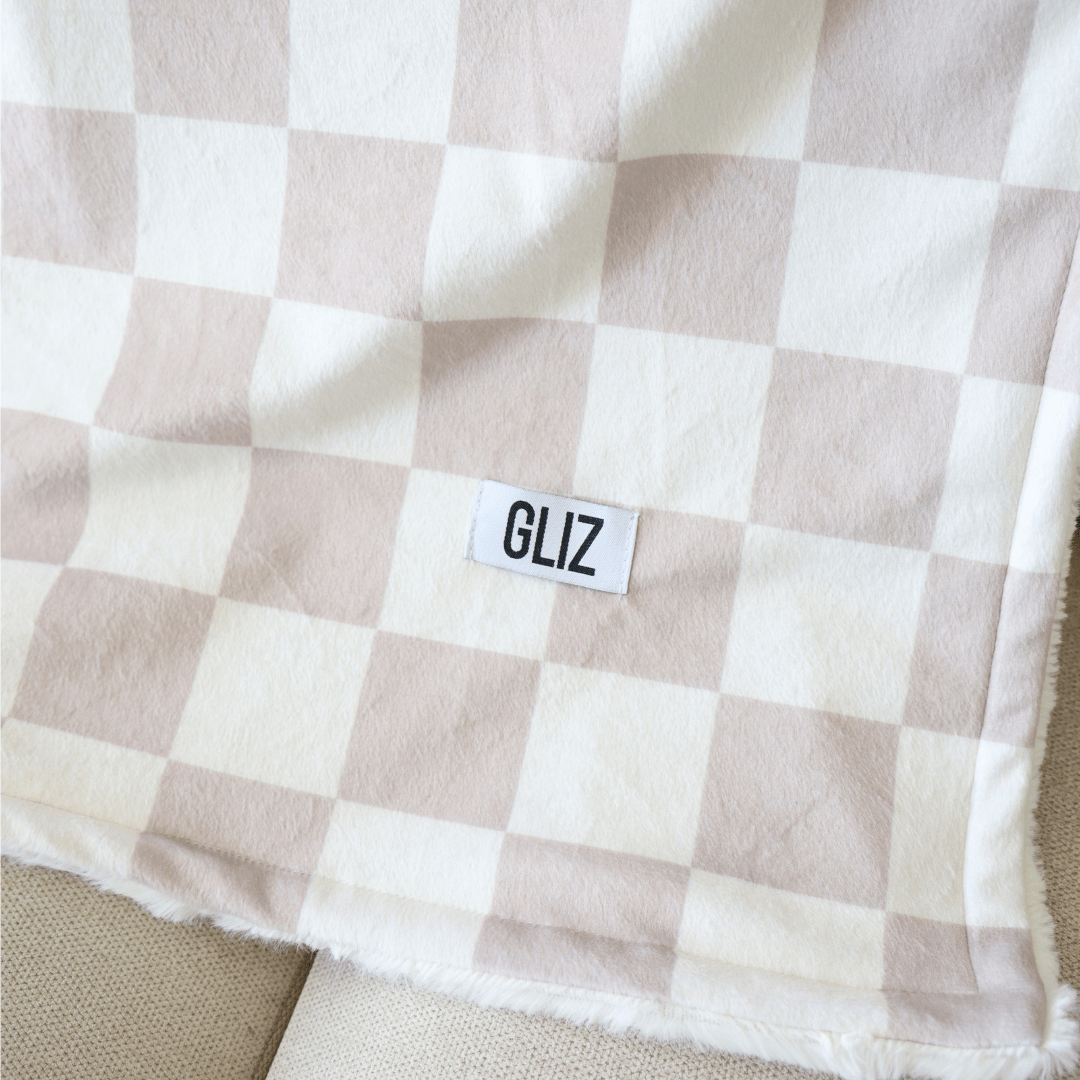 Blankets - Light Checkers - Gliz Design