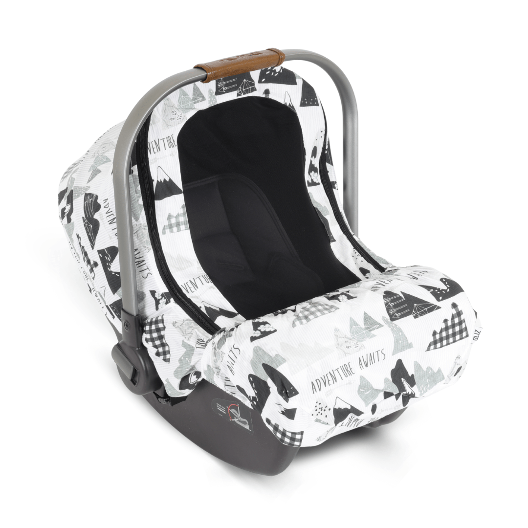 Summer Lite Cover - Adventure Awaits (Black And White) - Gliz Design