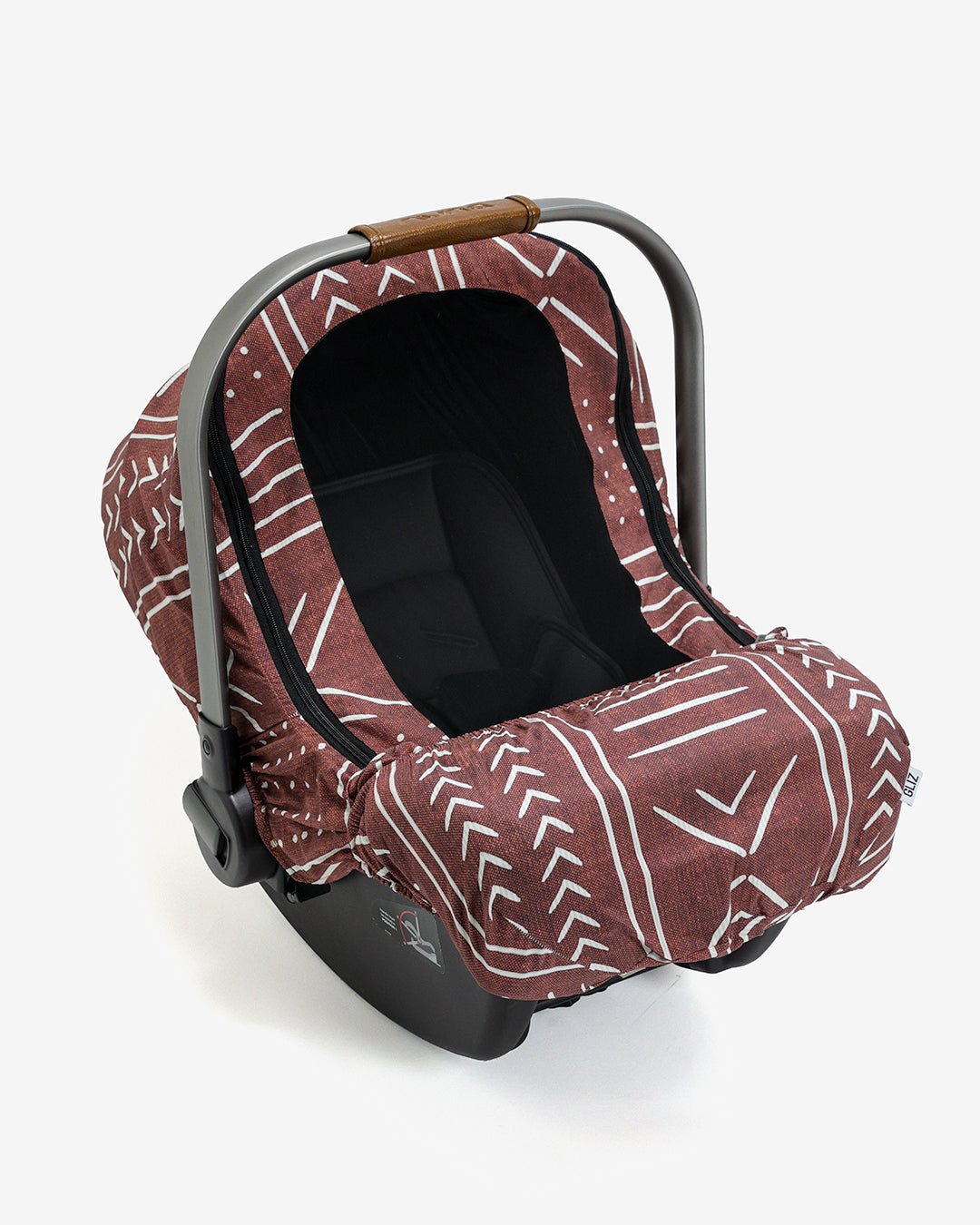 Summer Lite Cover - Burnt Mudcloth - Gliz Design