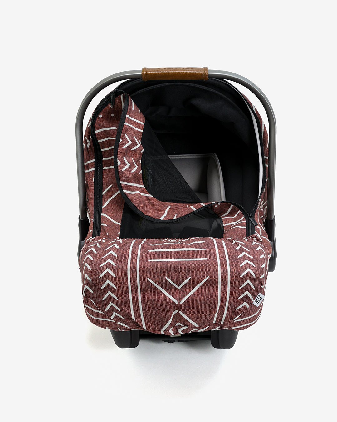 Summer Lite Cover - Burnt Mudcloth - Gliz Design