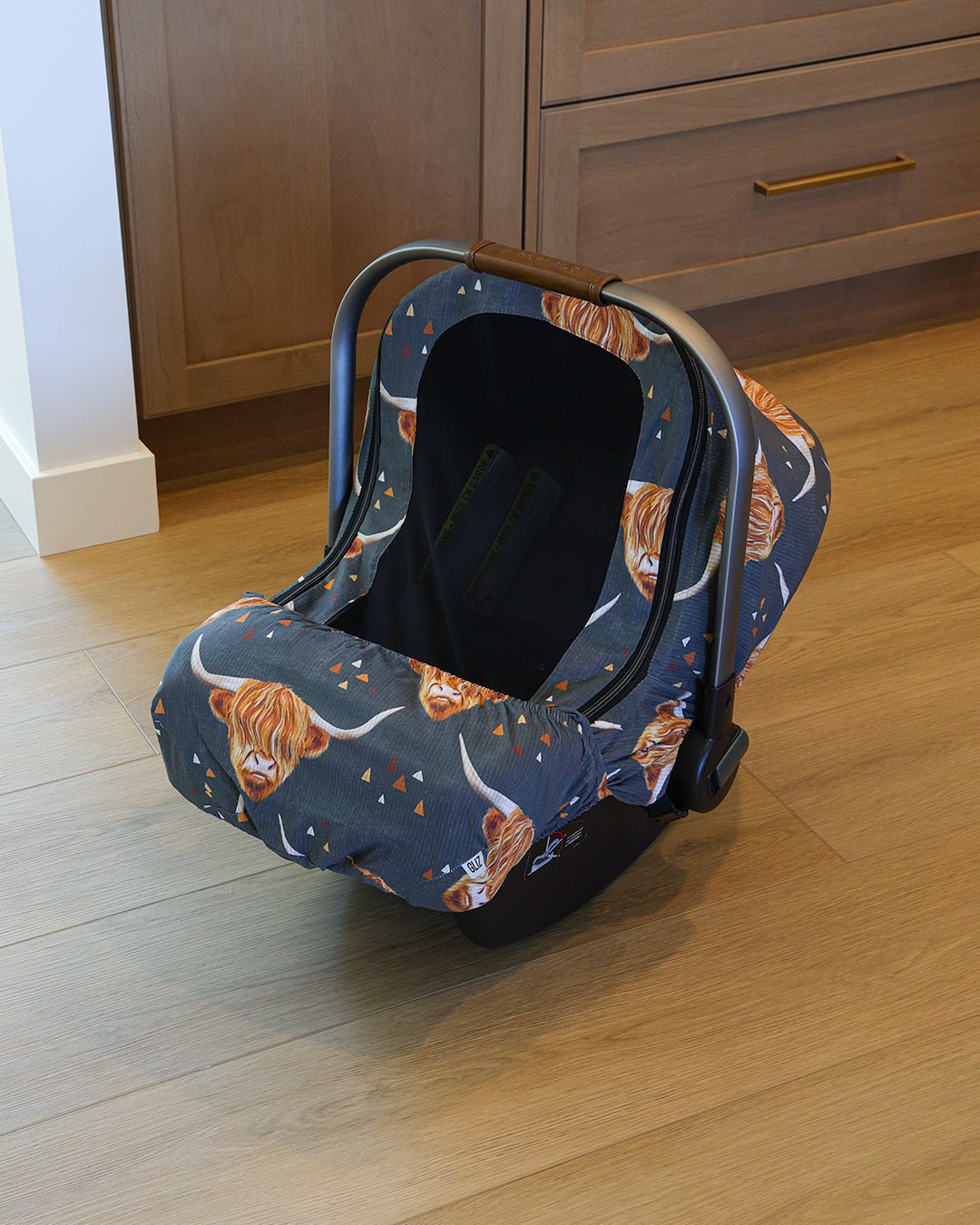Summer Lite Cover - Highland Cow (Grey) - Gliz Design