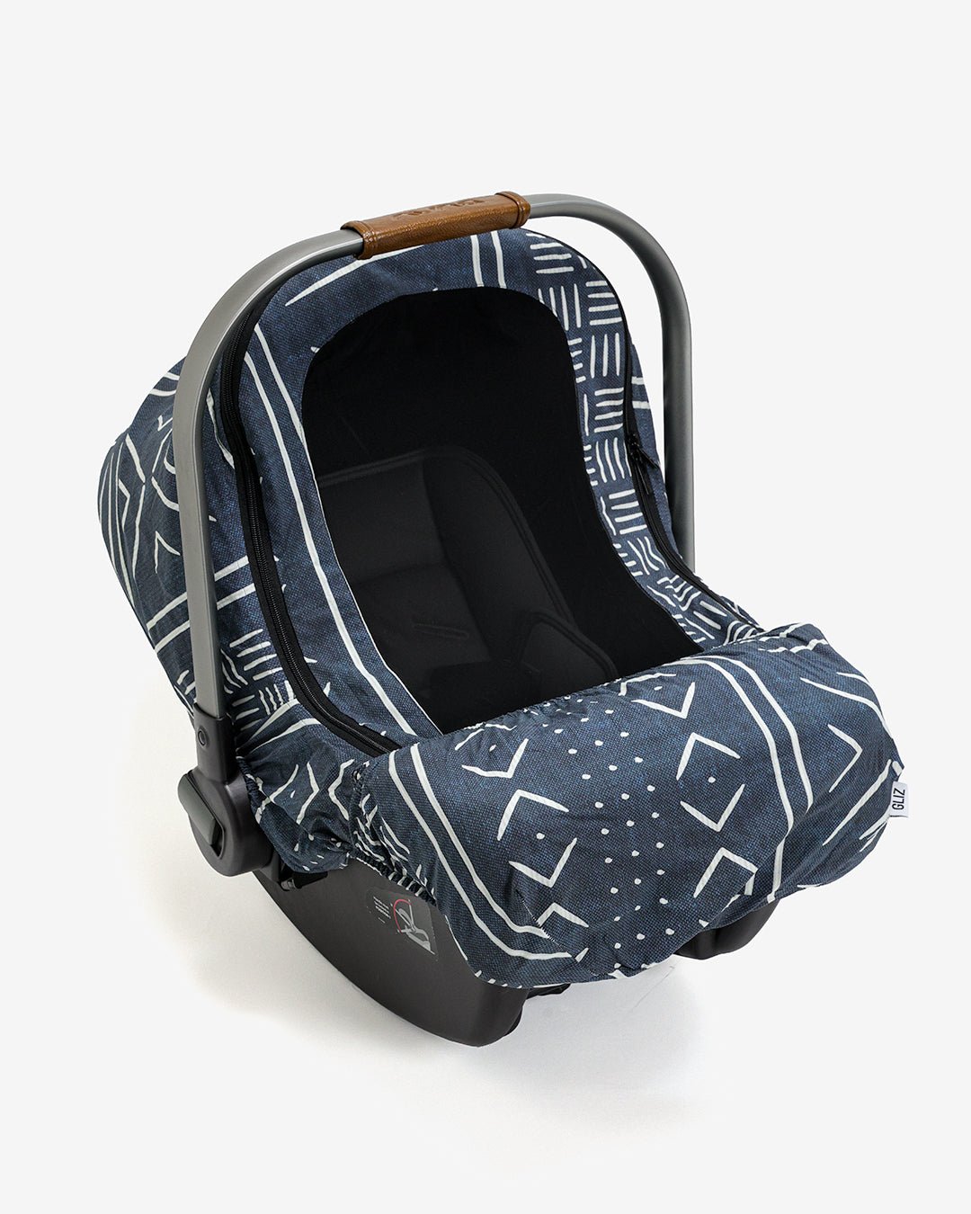 Summer Lite Cover - Navy Mudcloth - Gliz Design