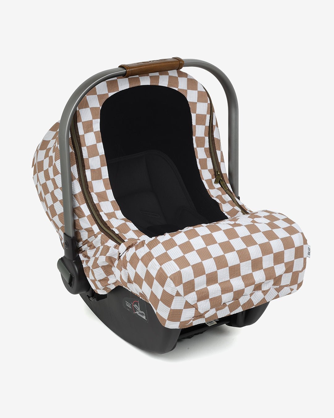 Summer Lite GlizCover™ - Espresso Checkers - Gliz Design