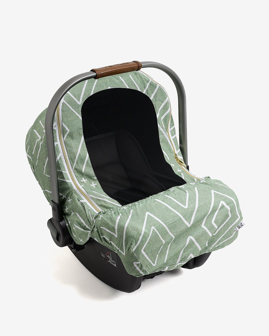 Summer Lite GlizCover™ - Green Wholecloth Diamonds - Gliz Design