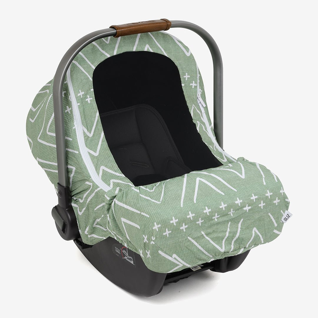 Summer Lite GlizCover™ - Green Wholecloth Diamonds - Gliz Design
