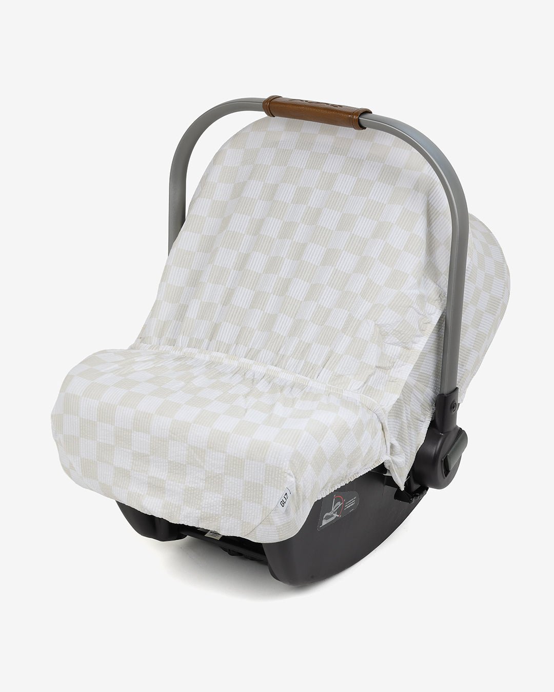 Summer Lite GlizCover™ - Pristine Ecru and White Checkers - Gliz Design