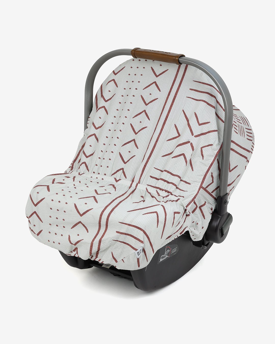Summer Lite GlizCover™ - Rust On Bone Mudcloth - Gliz Design
