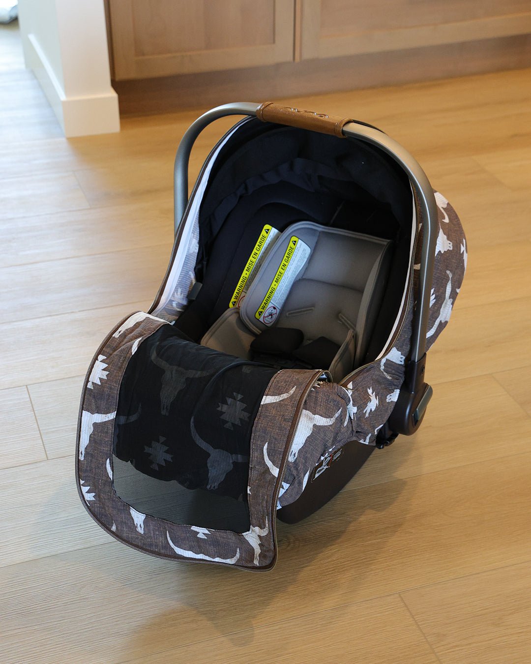 Summer Lite GlizCover™ - Southwest Brown Longhorn - Gliz Design