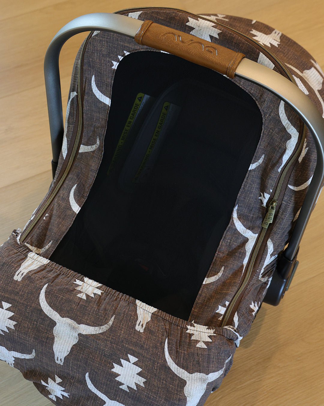 Summer Lite GlizCover™ - Southwest Brown Longhorn - Gliz Design