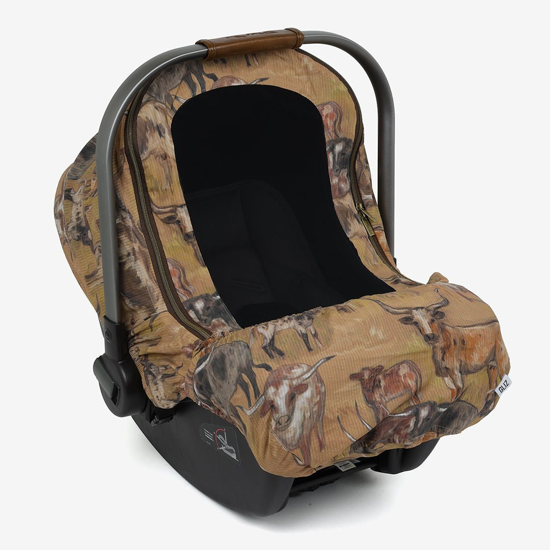 Summer Lite GlizCover™ - Texas Longhorn Cattle - Gliz Design