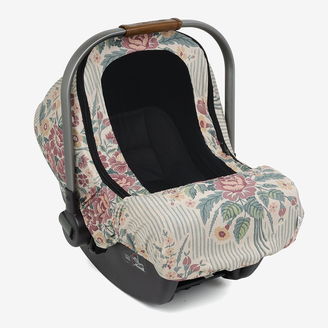 Summer Lite GlizCover™ - Vintage Floral Bouquet Stripes - Gliz Design