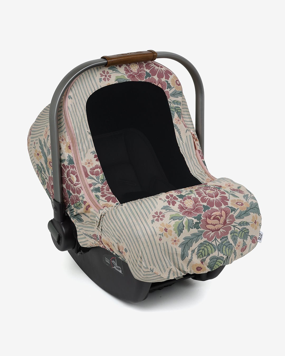 Summer Lite GlizCover™ - Vintage Floral Bouquet Stripes - Gliz Design