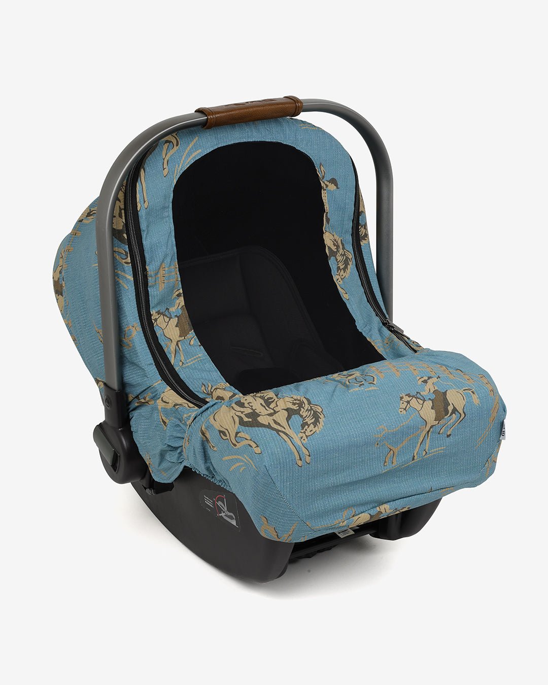 Summer Lite GlizCover™ - Western Life Bucking Bronco Light Blue - Gliz Design