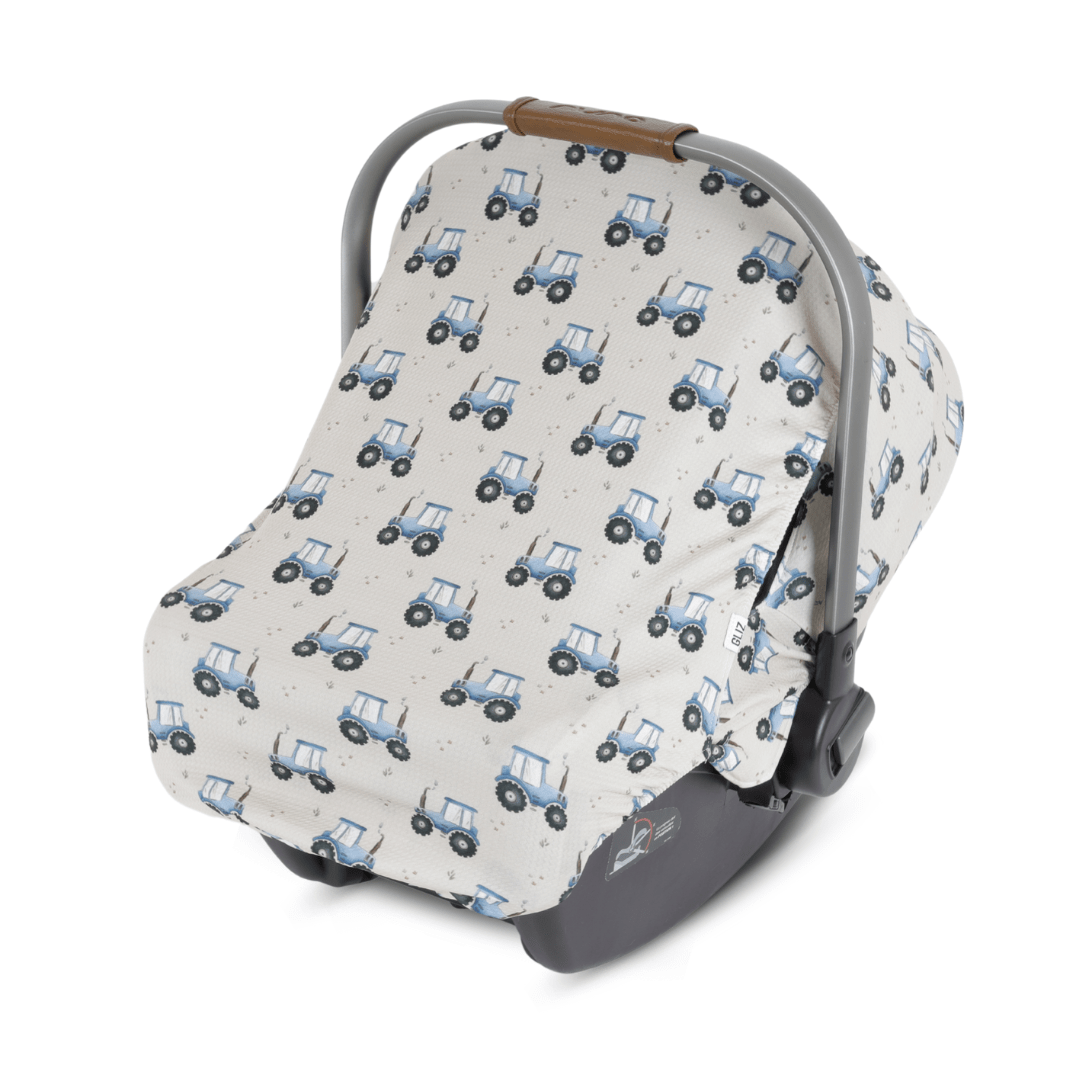 Summer Weave Cover - Tractors - Gliz Design