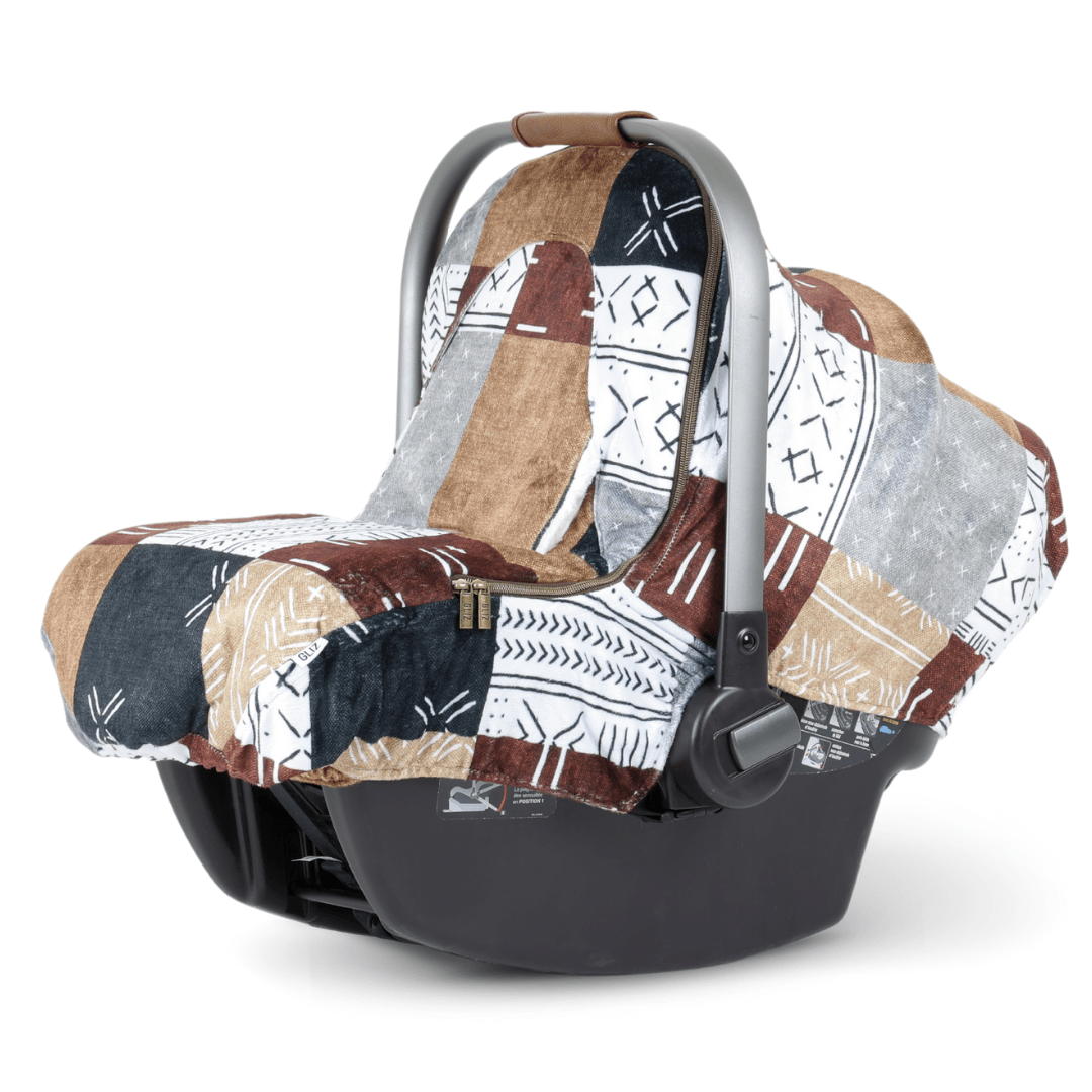 Winter Cover - Mudcloth Patchwork - Gliz Design
