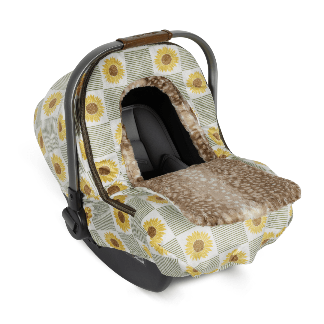 Winter Cover - Sunflower Plaid - Gliz Design