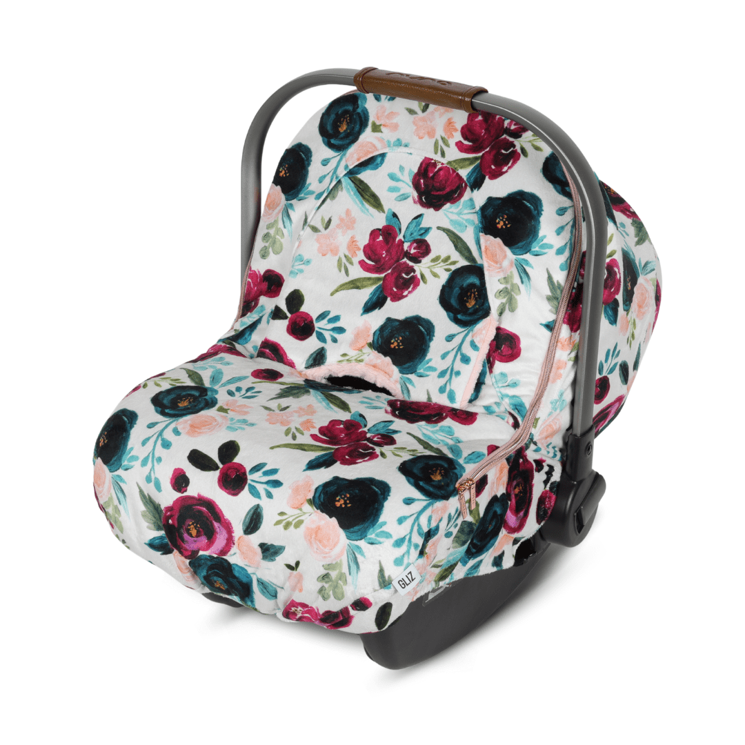 Winter Cover - Valentina Rose Pink Teal - Gliz Design