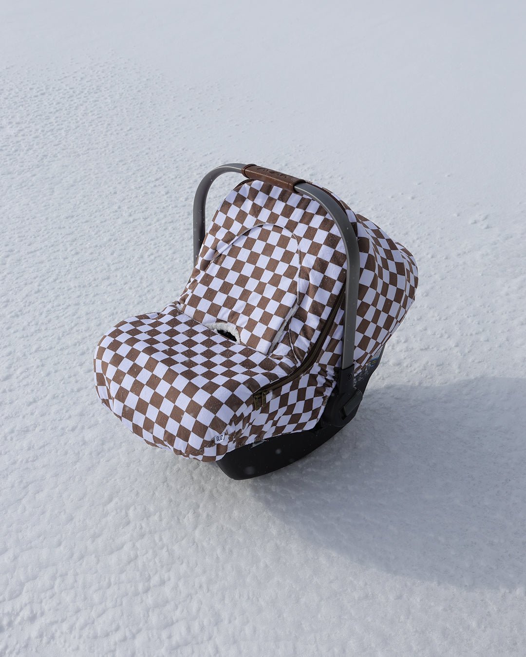 Winter GlizCover™ - Espresso Checkers - Gliz Design
