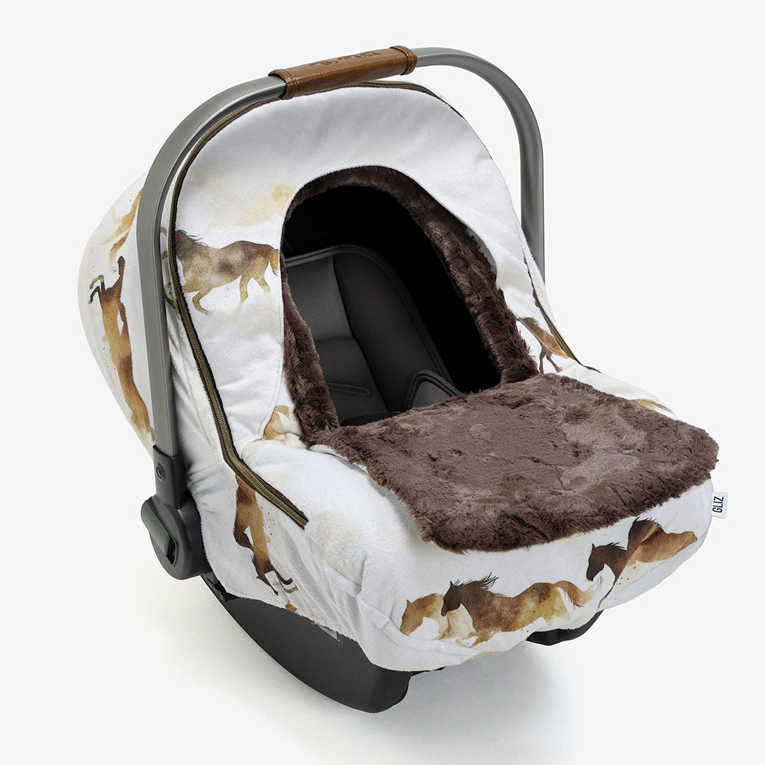 Winter GlizCover™ - WaterColor Horses - Gliz Design