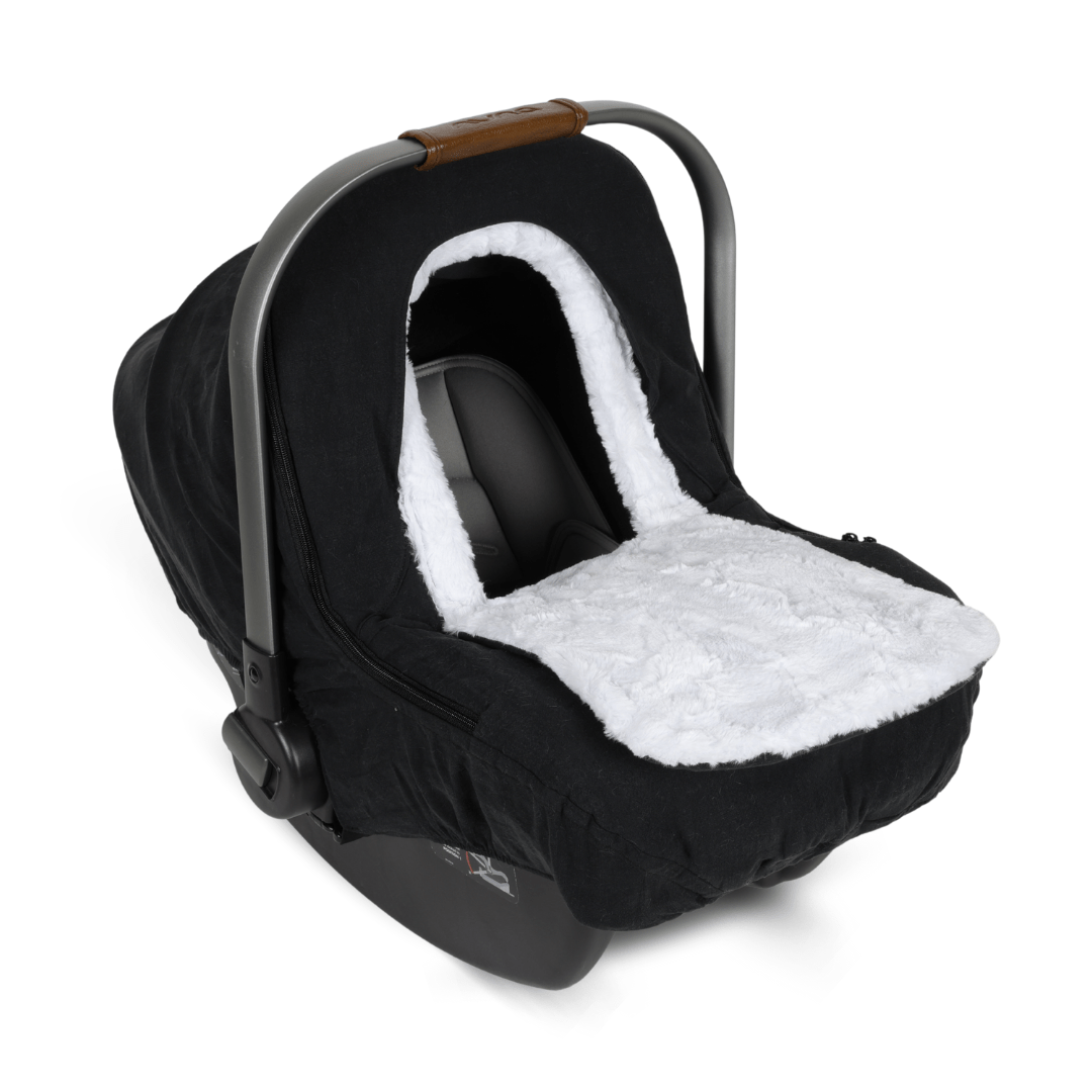 Winter Linen Cover - Black - Gliz Design