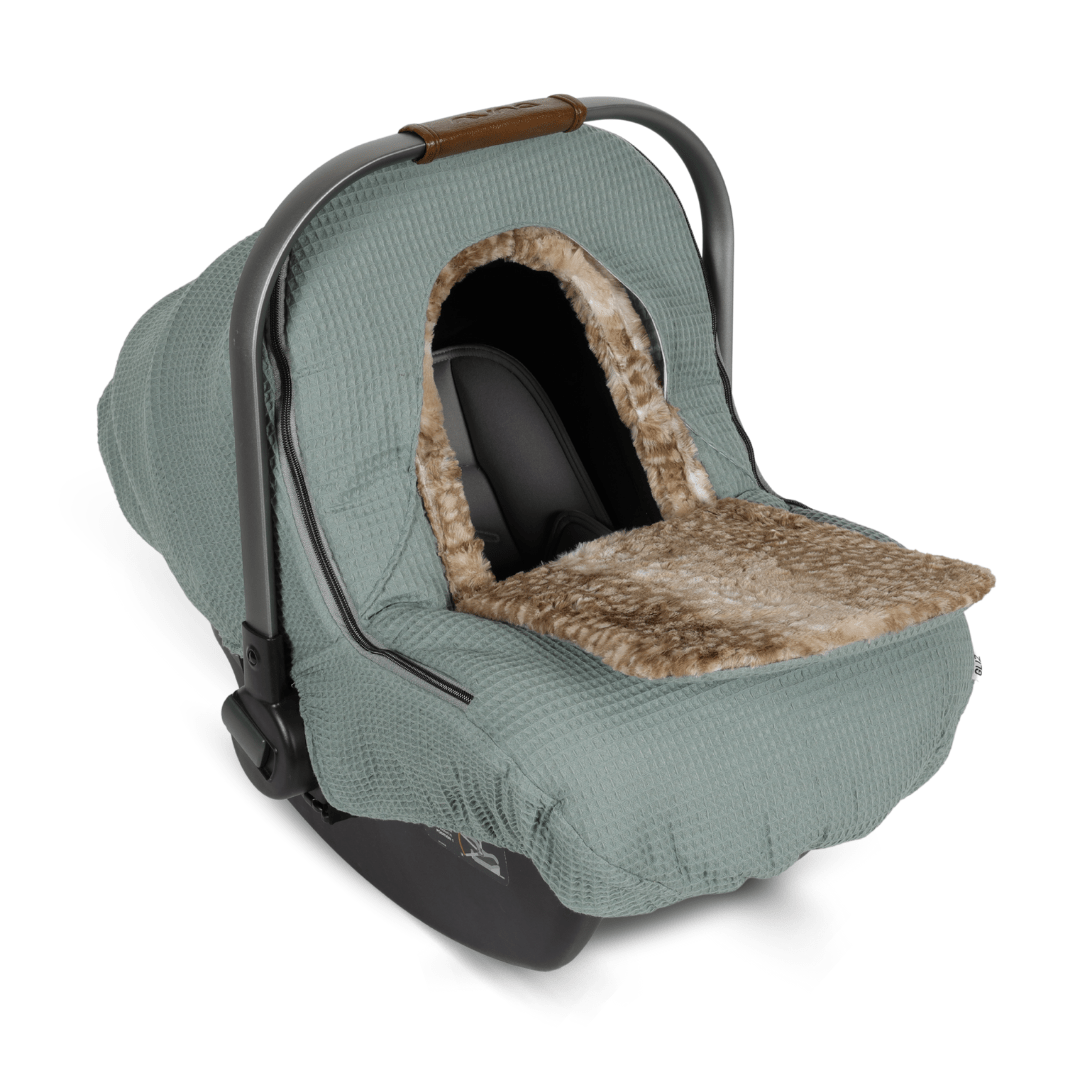 Winter Waffle Cover - Sage - Gliz Design