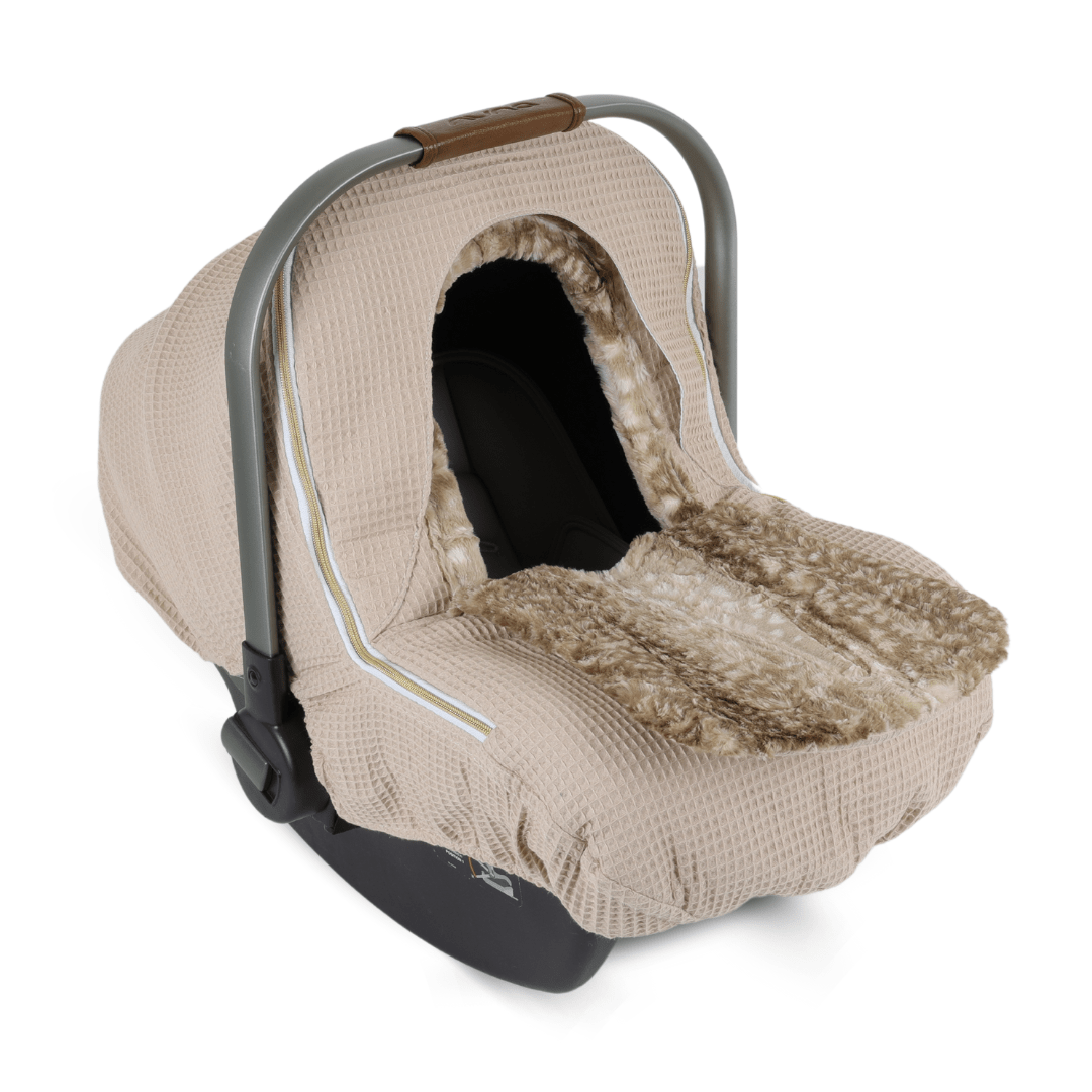 Winter Waffle Cover - Wheat - Gliz Design