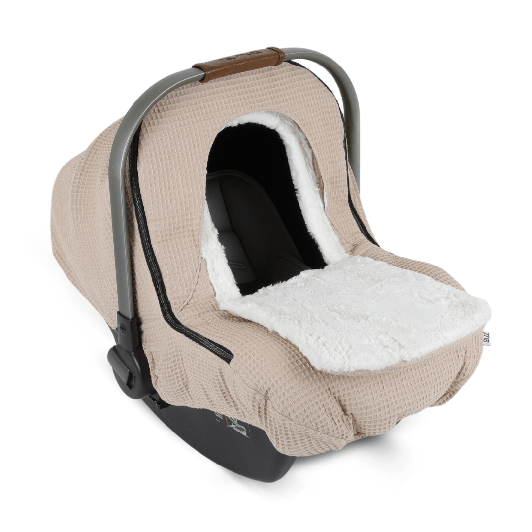 Winter Waffle Cover - Wheat - Gliz Design