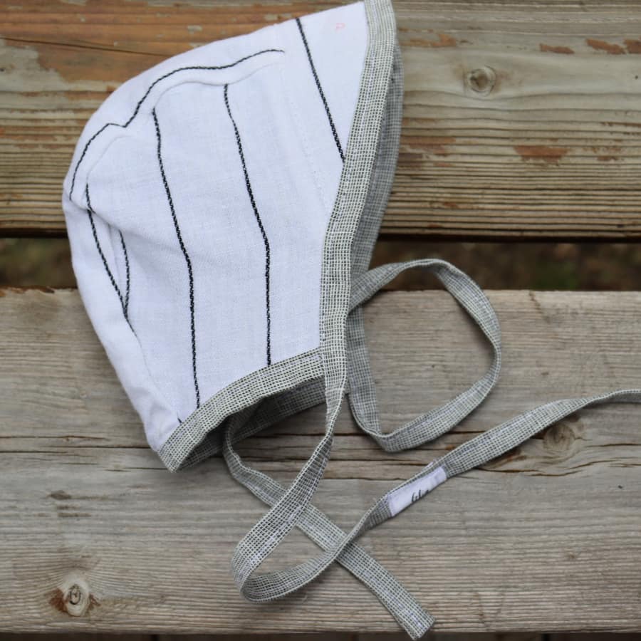 Baby Bonnet - Prairie Stripes - Gliz Design