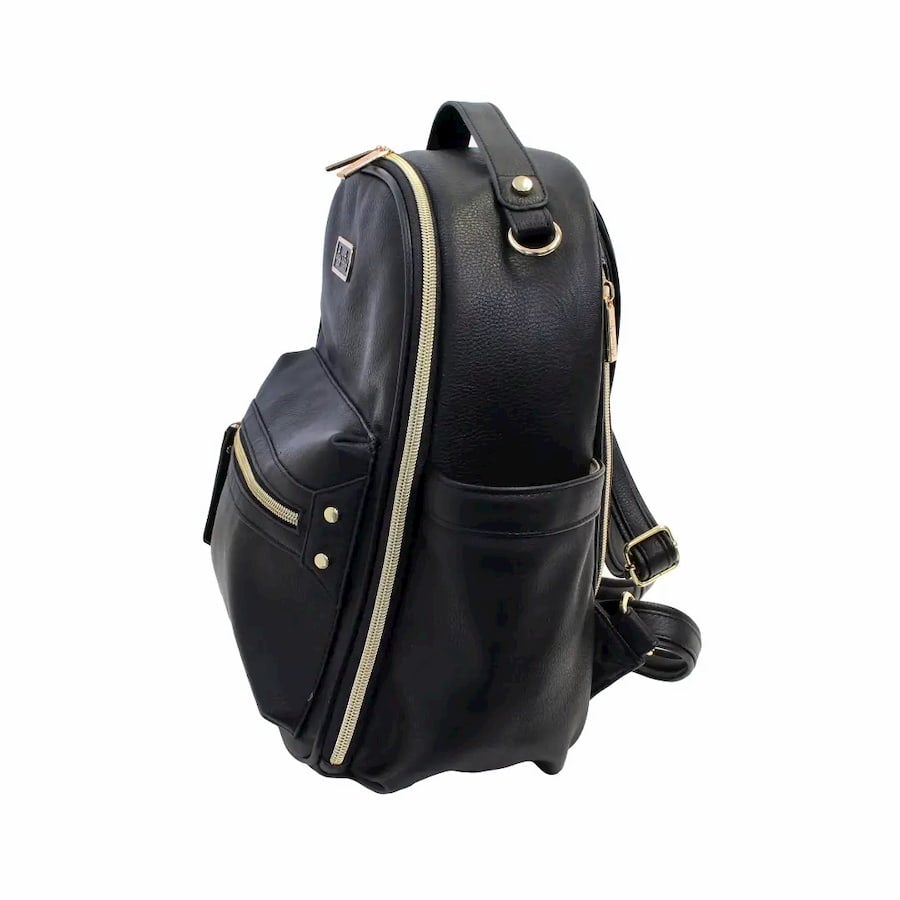 Black Itzy Mini™ Diaper Bag Backpack - Gliz Design