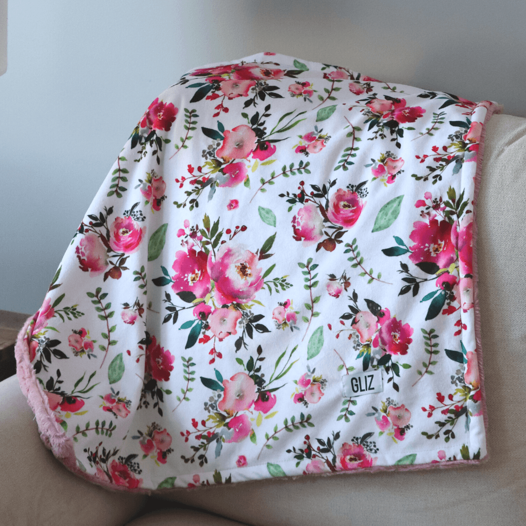 Blankets - Watercolour Floral - Gliz Design