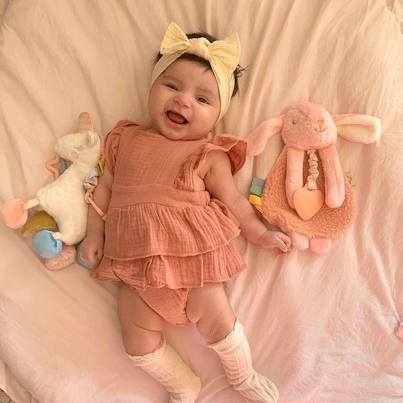 Link & Love™ Unicorn Activity Plush with Teether Toy - Gliz Design