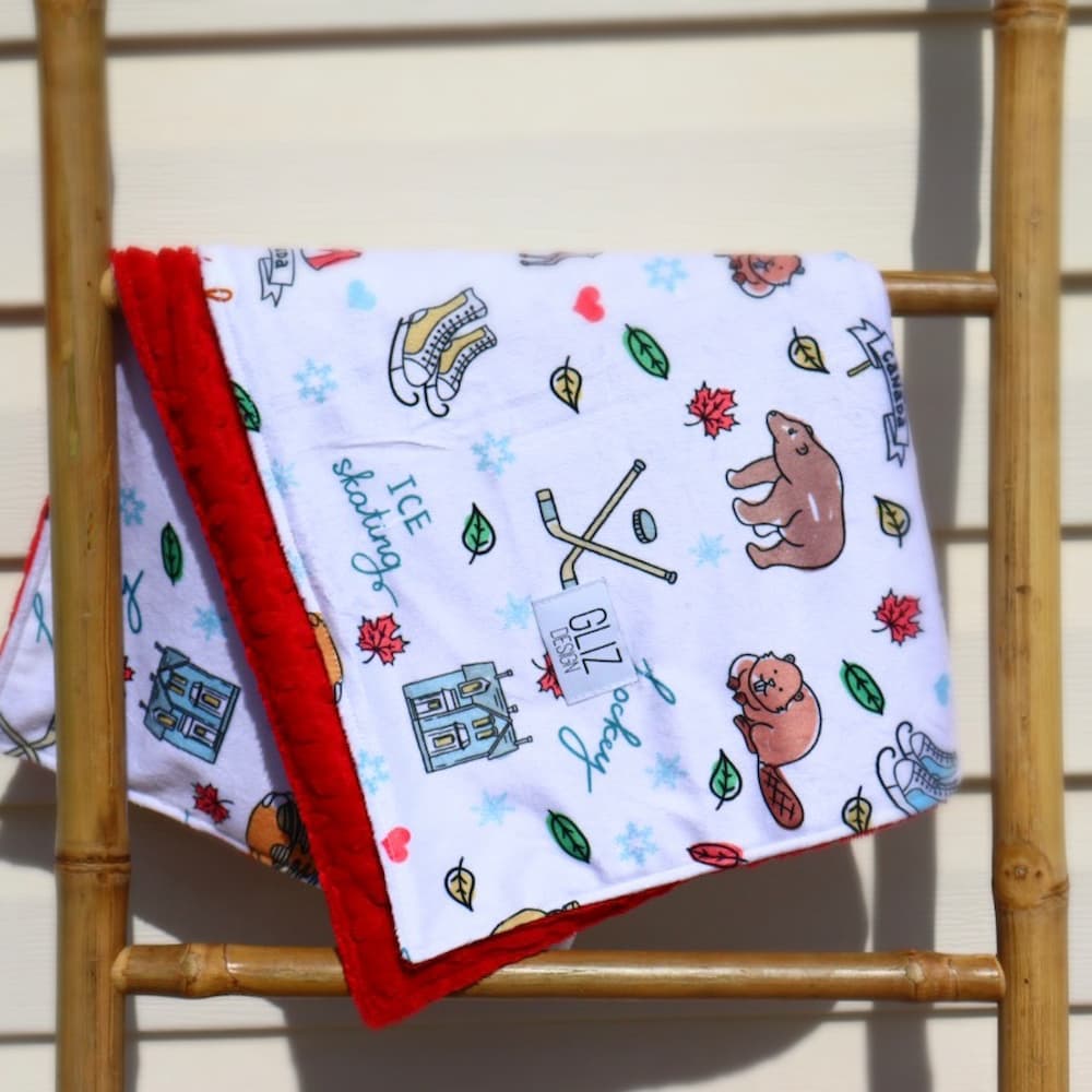 Snuggle Taggie M - Canadian Winter - Gliz Design