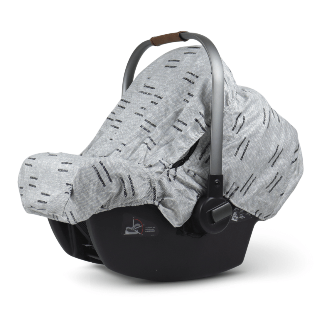 Summer - Grey Double Dashes - Gliz Design