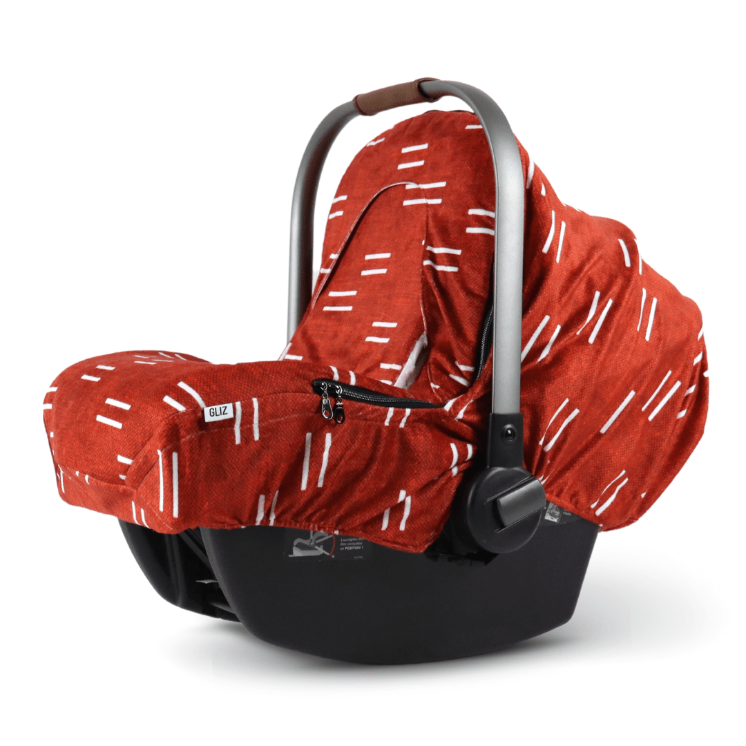 Gliz Design Baby Winter Car Seat Cover Double Dash