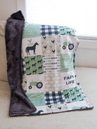 Blankets - Farm Life Cluck Patchwork - Gliz Design