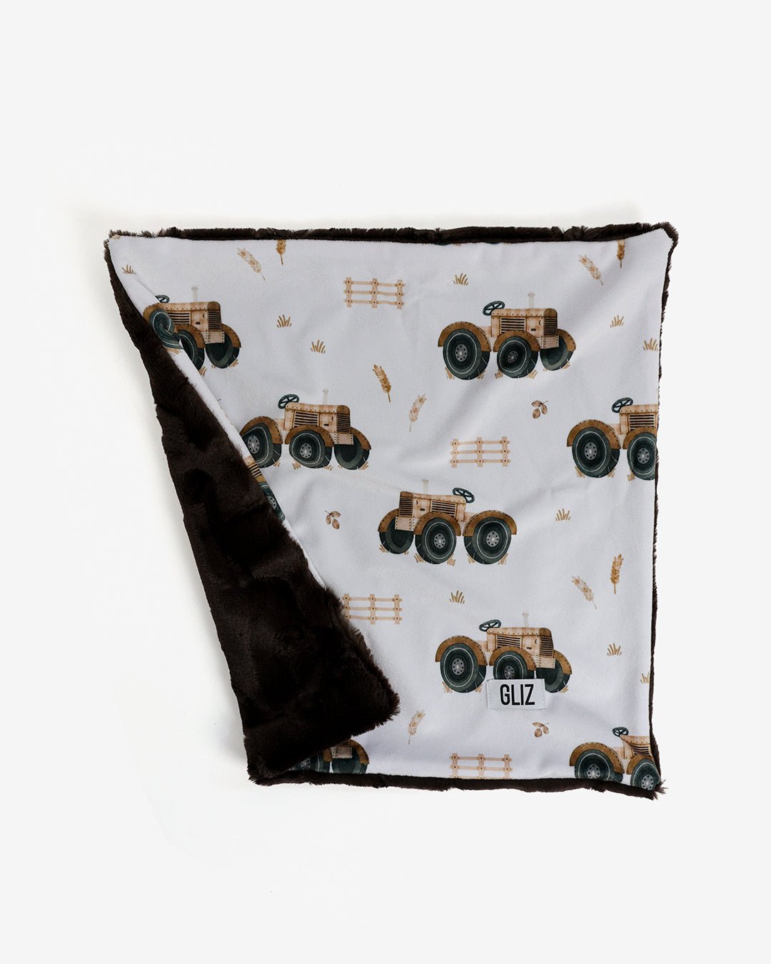 Blankets - Farm Tractors - Gliz Design