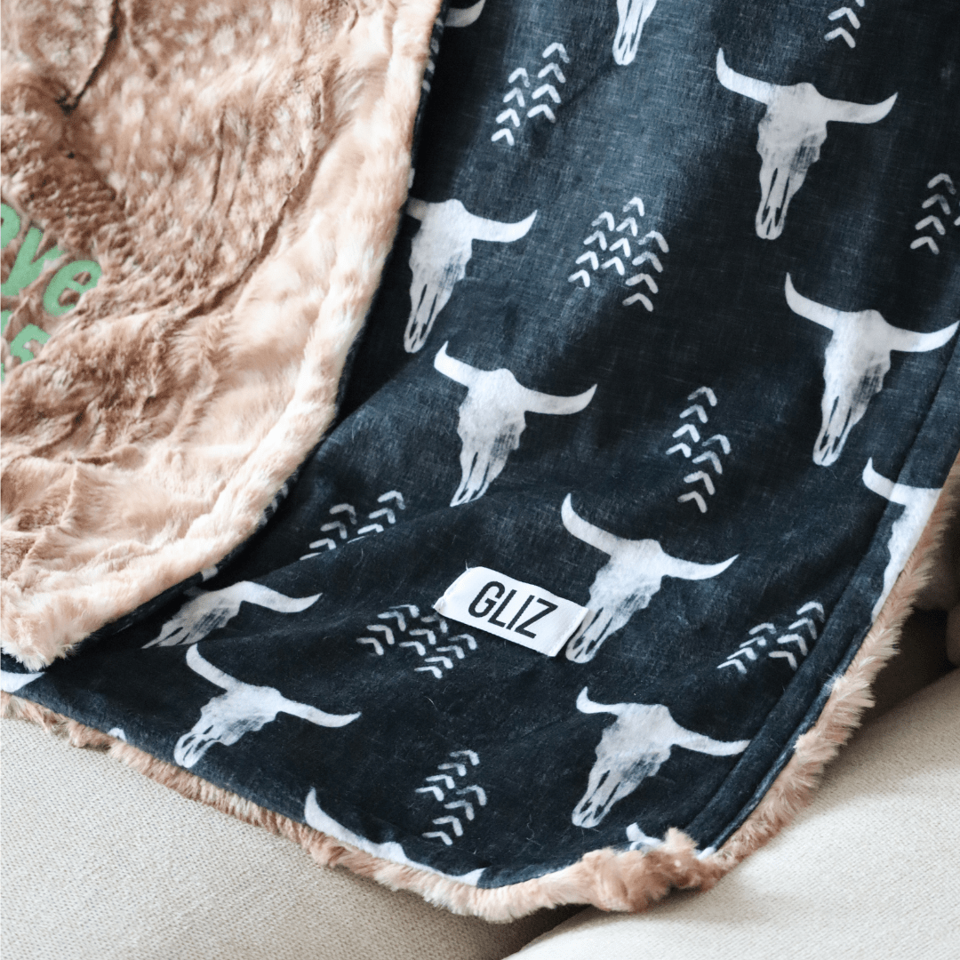 Blankets - Long Horns - Gliz Design