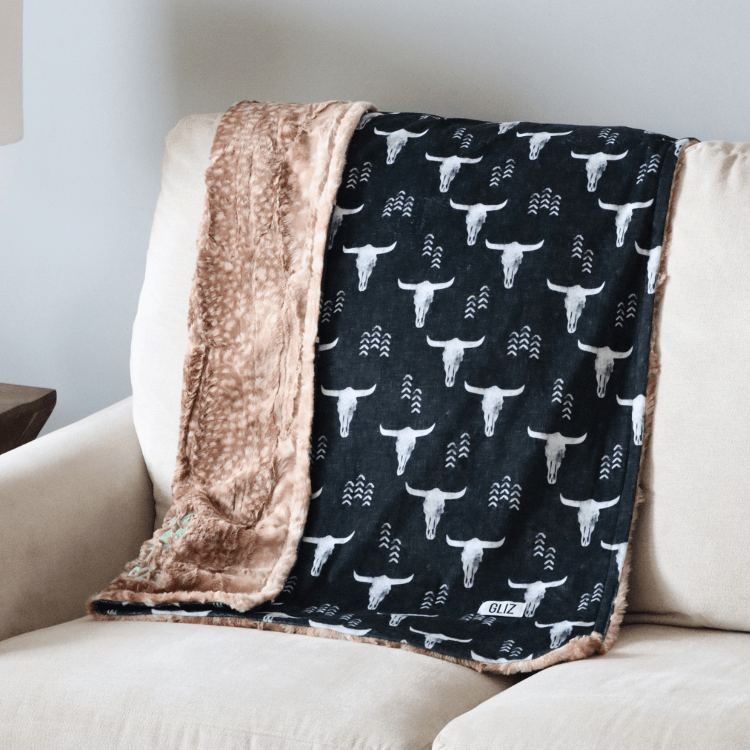 Blankets - Long Horns - Gliz Design