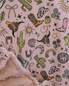 Blankets - Western Rodeo Disco Cowgirl - Gliz Design