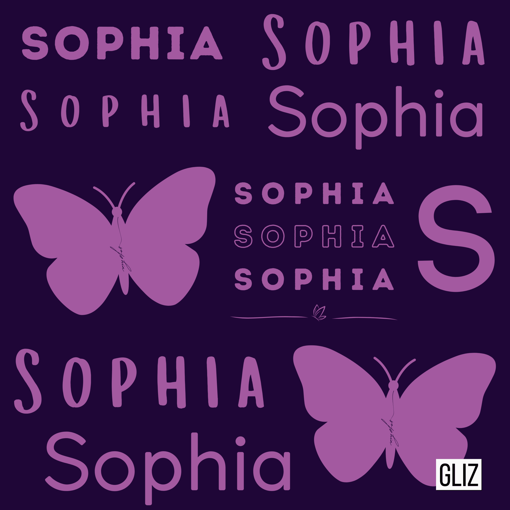 Create - Name Blanket - Gliz Design