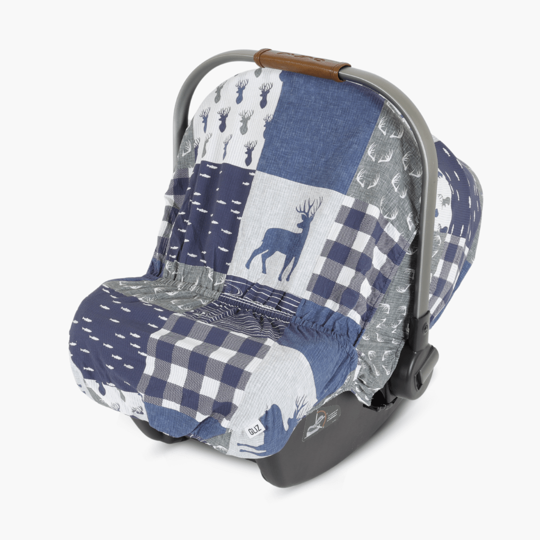 Summer Lite Cover - Blue Deer Patchwork - Gliz Design