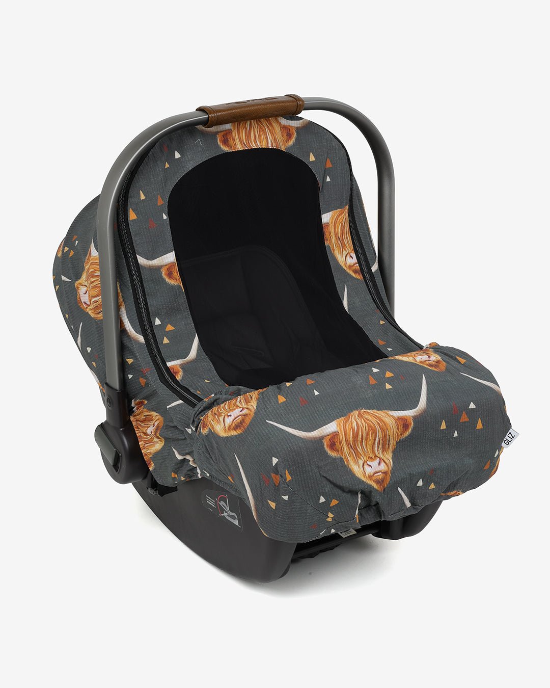Summer Lite Cover - Highland Cow (Grey) - Gliz Design