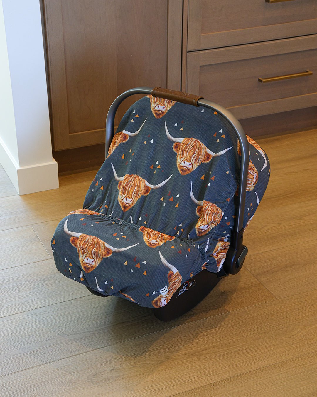 Summer Lite Cover - Highland Cow (Grey) - Gliz Design