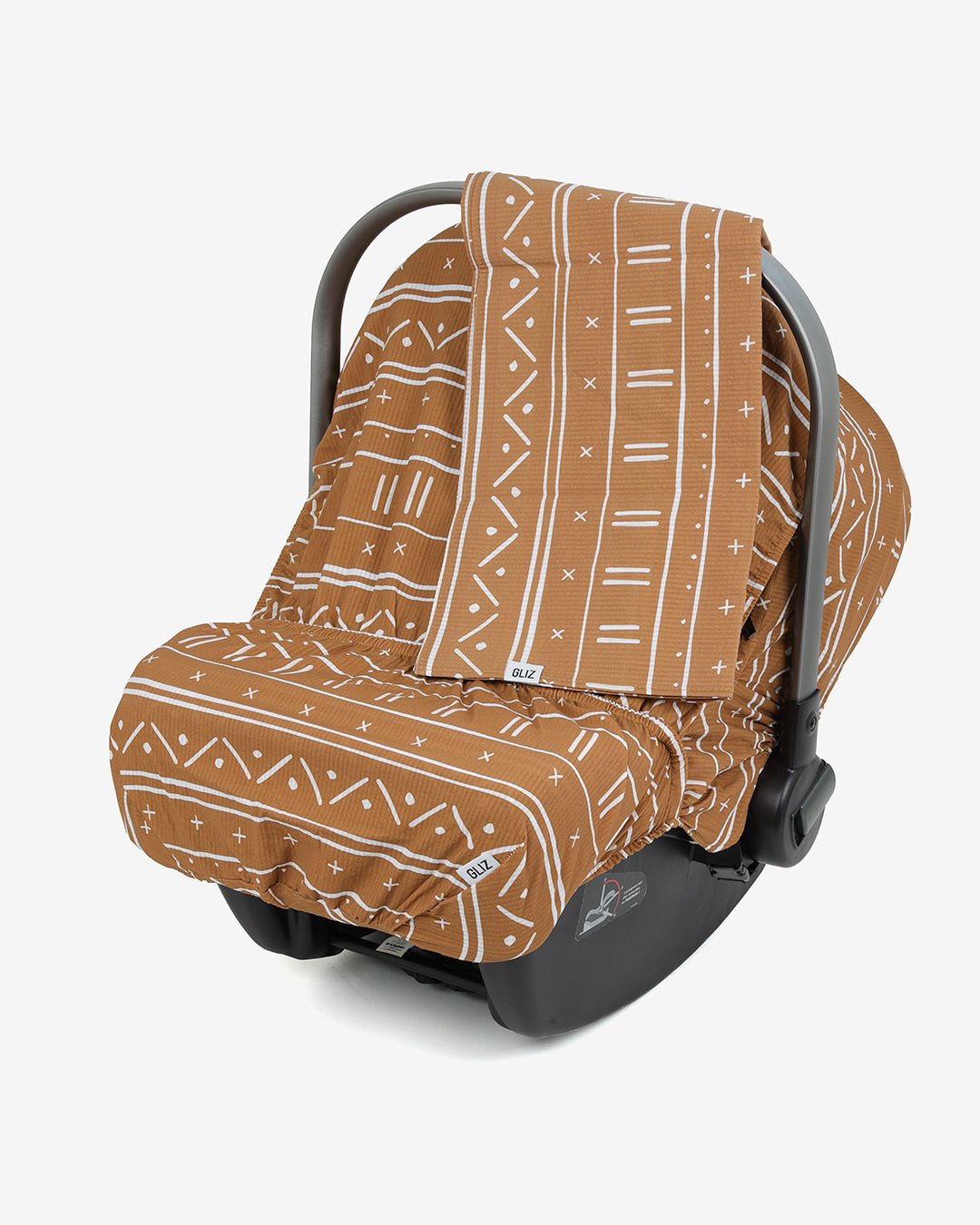 Summer Lite GlizCover™ COMBO - Saddle Brown Mudcloth - Gliz Design