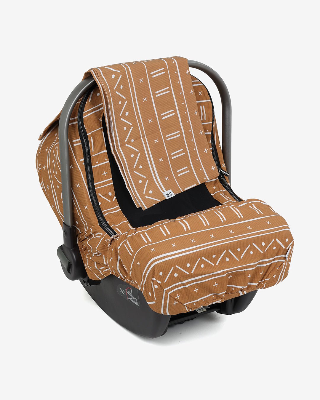 Summer Lite GlizCover™ COMBO - Saddle Brown Mudcloth - Gliz Design