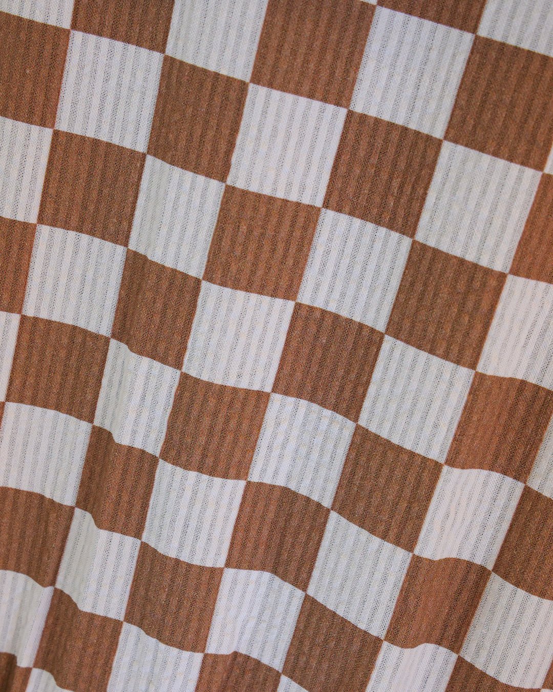 Summer Lite GlizCover™ - Espresso Checkers - Gliz Design