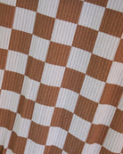 Summer Lite GlizCover™ - Espresso Checkers - Gliz Design